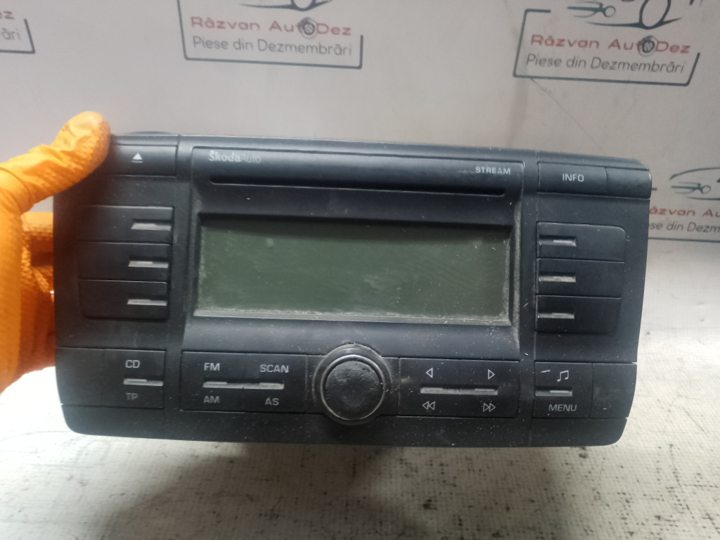 CD Player Skoda Octavia 2 2010, 1Z0035161B