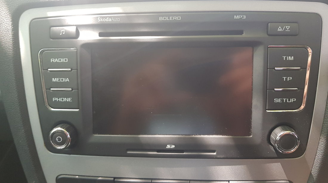 CD Player Skoda octavia 2 facelift BOLERO 2012