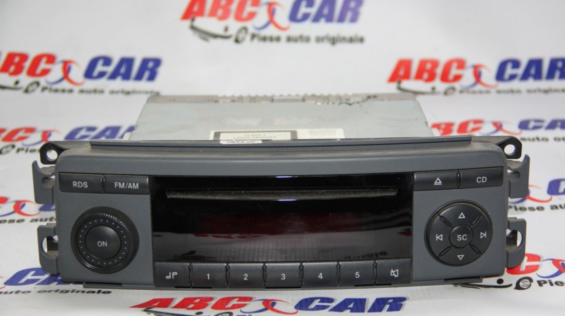 CD Player Smart ForFour cod: A4548200379 model 2005