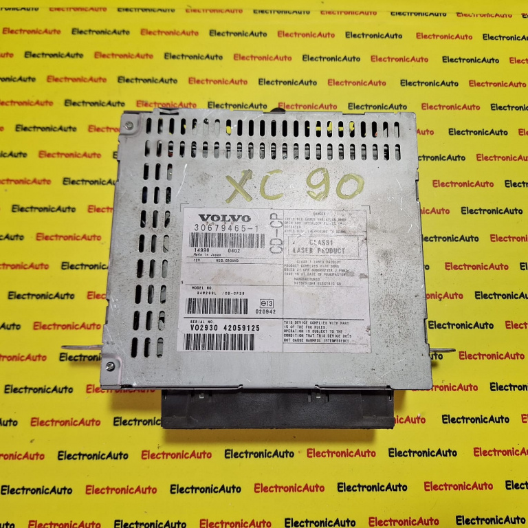 CD player Volvo XC90, 306794651, 30679465-1,
