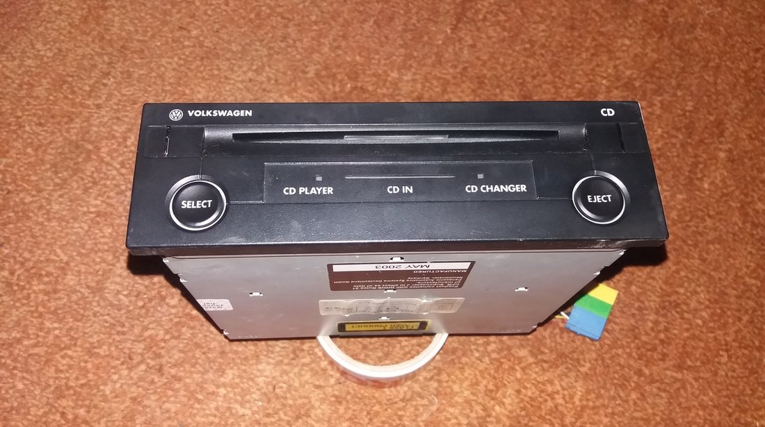 CD Player VW Passat,VW Golf 4,Polo,Bora  original an 1998 - 2005