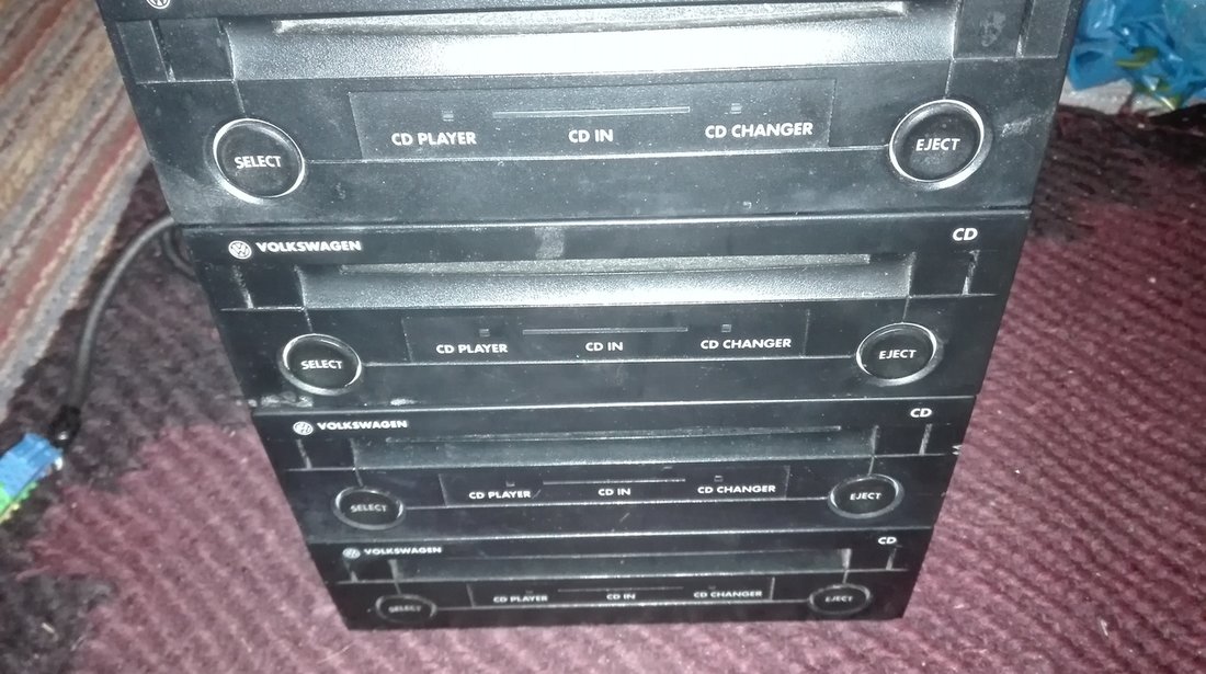 CD Player VW Passat,VW Golf 4,Polo,Bora  original an 1998 - 2005