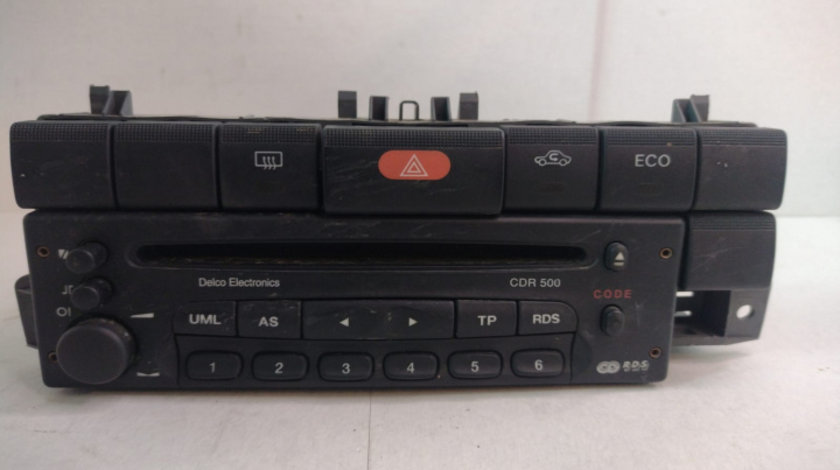 CD Radio Player Opel 09136107 CDR 500 Delco Opel Astra G [1998 - 2009]