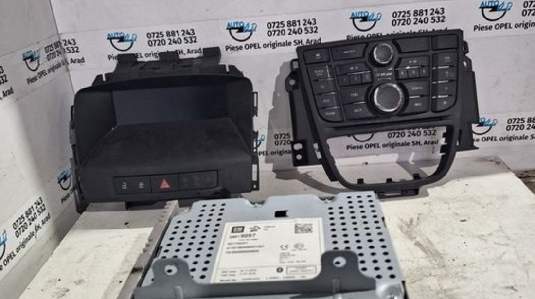 Cd400plus radio cd player ecran afisaj bord Opel Astra J