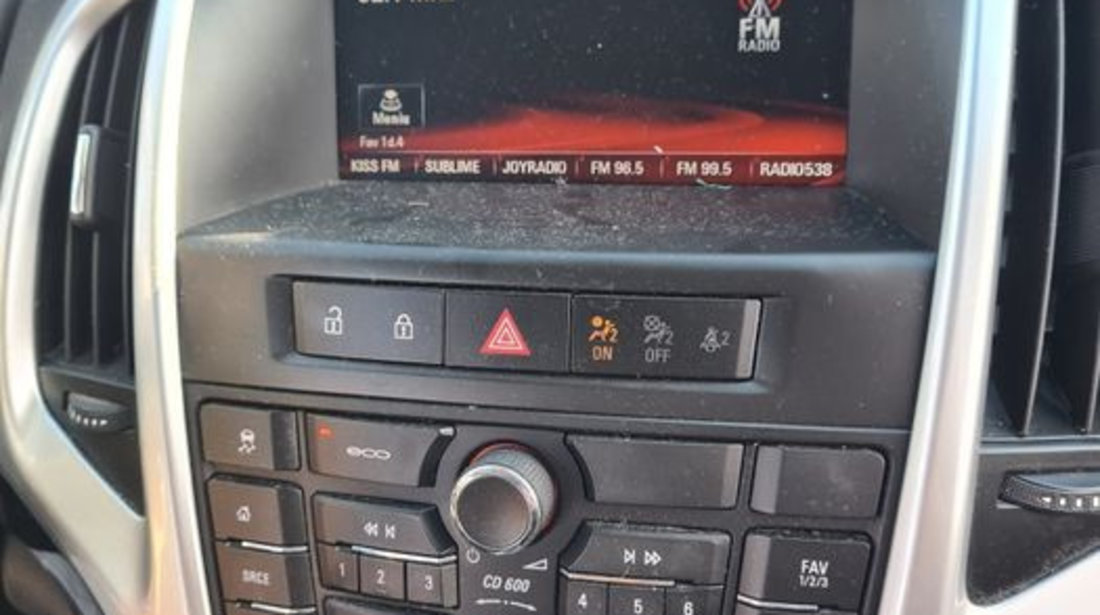 Cd600 radio cd player ecran display butoane Opel Astra J Insignia