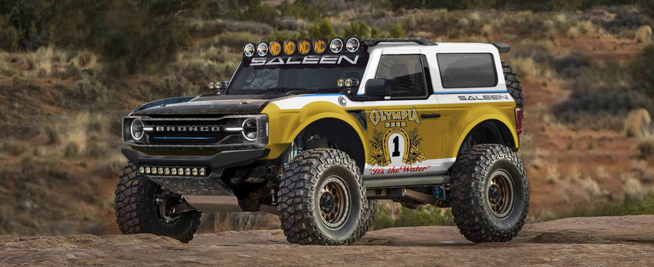 Ce-i al lui e pus deoparte. Asa vor sa tuneze americanii de la Saleen noul Ford Bronco Ce-i al lui e pus deoparte. Asa vor sa tuneze americanii de la Saleen noul Ford Bronco