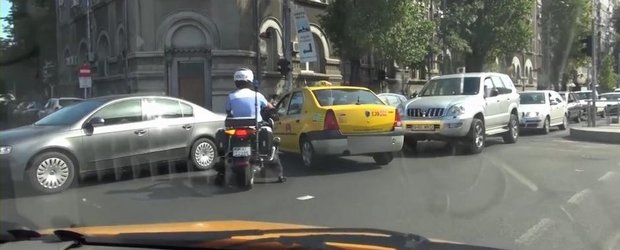 Ce ilegalitati comit soferii bucuresteni cand nu stiu ca sunt urmariti de politisti