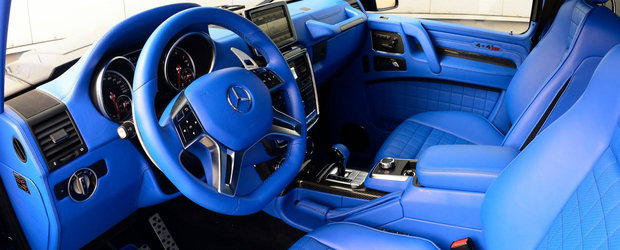 Ce Mercedes modificat de Brabus a primit acest interior indraznet