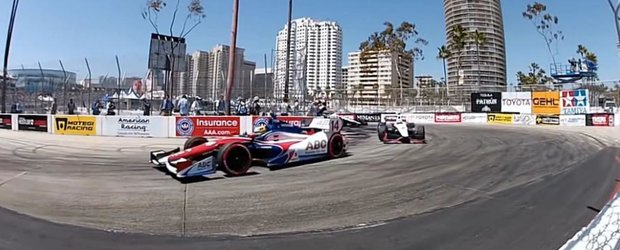 Ce poti face cu o camera GoPro: imagini de la Formula Drift si Indy Car