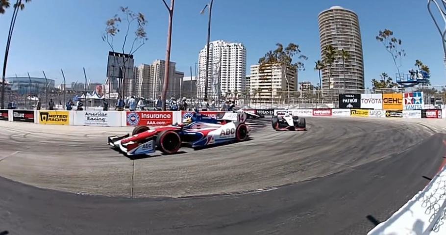 Ce poti face cu o camera GoPro: imagini de la Formula Drift si Indy Car