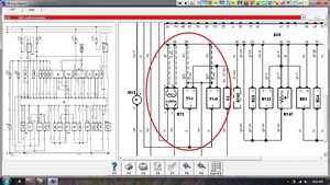 Ce reprezinta aceasta linei punctata in schema electrica ?