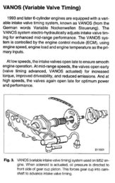 ce rol joaca vanosul in bmw 320 motor 2000,reduce consumul pe oras sau ii da putere sau consum mai mare?