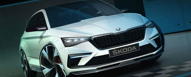 Cea mai buna dovada ca SKODA pregateste o arma anti GTI, RS si AMG. Conceptul debuteaza la Paris