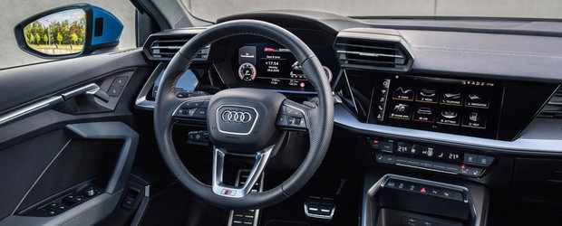 Cea mai ieftina berlina de la Audi. Imagini spectaculoase cu masina care costa cu peste 5.000 de euro mai putin decat un A4