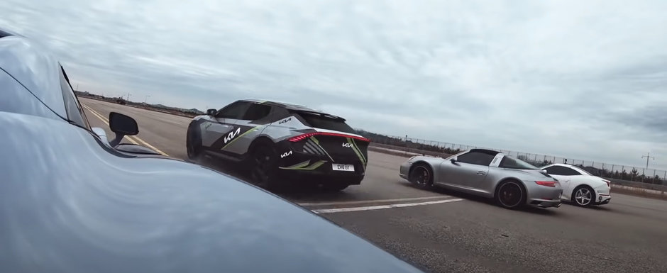 Cea mai noua masina de la Kia bate Lamborghini, Ferrari si Porsche in prima sa reclama oficiala. Video Cea mai noua masina de la Kia bate Lamborghini, Ferrari si Porsche in prima sa reclama oficiala. Video