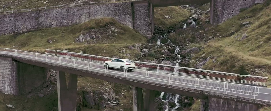 Cea mai noua reclama de la Mercedes este filmata in Romania, pe Transfagarasan. VIDEO ca sa te convingi si singur