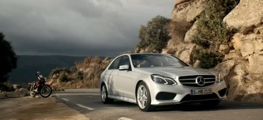 Cea mai noua reclama la Mercedes-Benz E-Class este de o subtilitate fina