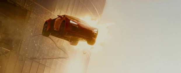 Cea mai spectaculoasa scena din FURIOUS 7 include si o masina de 3.4 milioane dolari