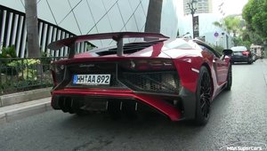 Cea mai tare masina pe care o poti inchiria in Monaco? Un Lamborghini Aventador SV de 750 CP!