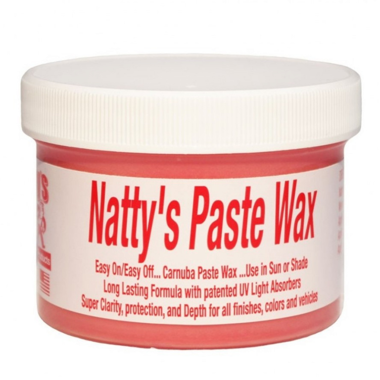Ceara Auto Poorboy's World Natty's Paste Wax Red 227G PB-NPW-R