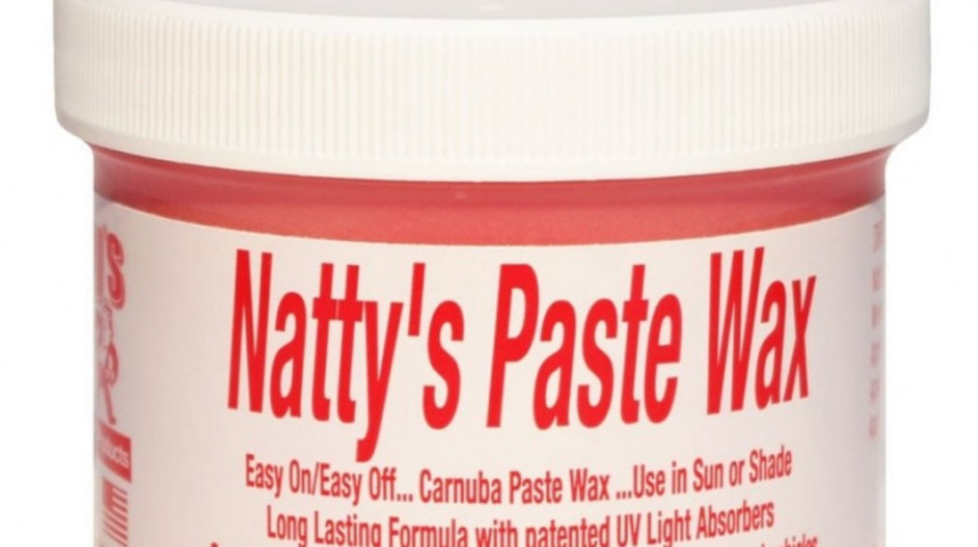 Ceara Auto Poorboy's World Natty's Paste Wax Red 227G PB-NPW-R