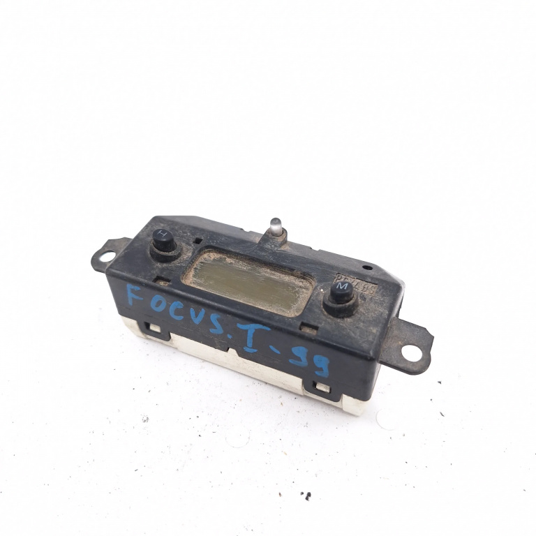 Ceas / Afisaj Ora Digital Ford FOCUS Mk 1 1998 - 2004 98AB15000CCW, 98AB-15000-CCW, B4YTA, 1 G17 23270-14, 1 G17 2327014, 1G1723270-14, 1G172327014