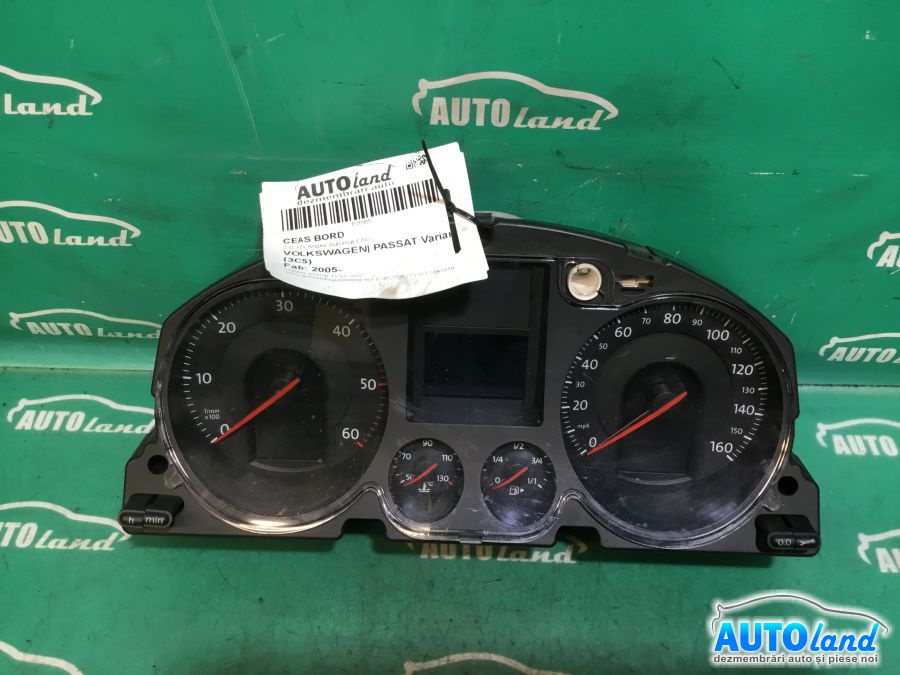 Ceas Bord 2.0 TDI Anglia Automat Dsg Volkswagen PASSAT Variant 3C5 2005