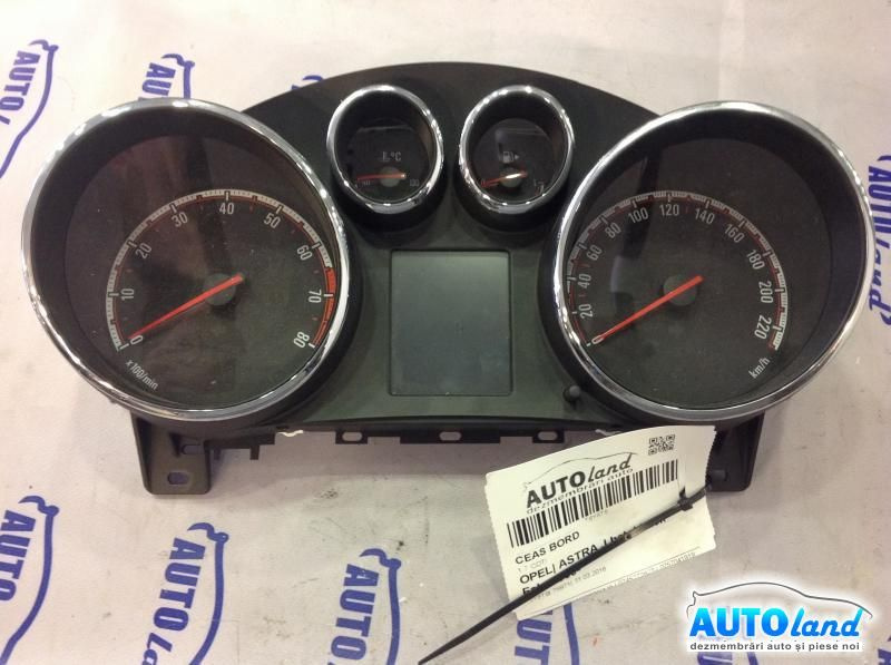 Ceas Bord 600775881 1.7 CDTI Opel ASTRA J hatchback 2009