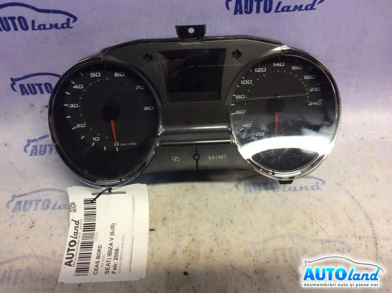 Ceas Bord 6j0920802 1.4 16V Vdo Seat IBIZA V 6J5 2008