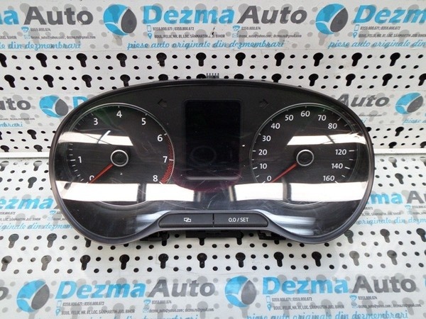 Ceas bord, 6R0920960K, Vw Polo (6R) 2009-In prezent, (pr:110747)