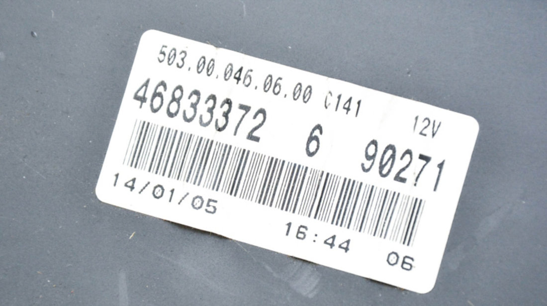 Ceas Bord Anglia - Afisaj Mile Si Km Fiat PUNTO (188) 1999 - 2009 Benzina 46833372