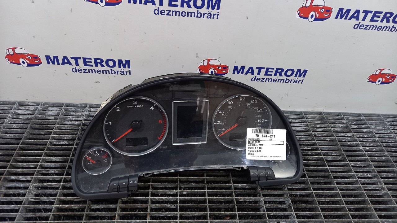 CEAS BORD AUDI A4 2.0 TDI - (2004 2007)