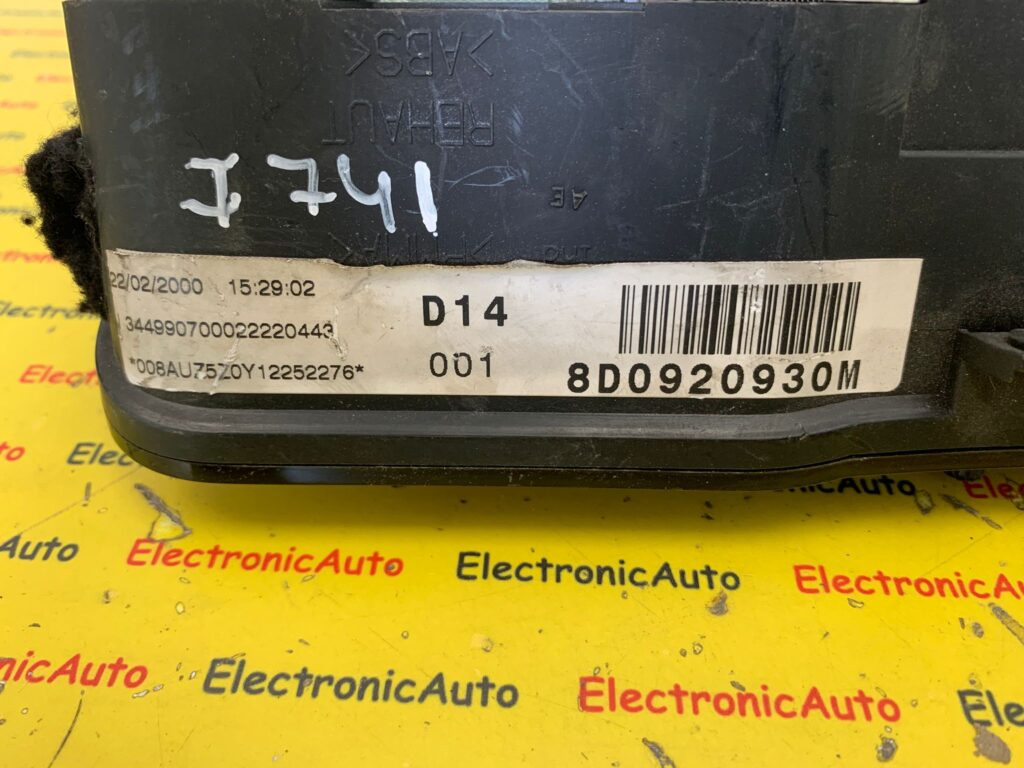 Ceas bord AUDI A4, 8D0920930M,
