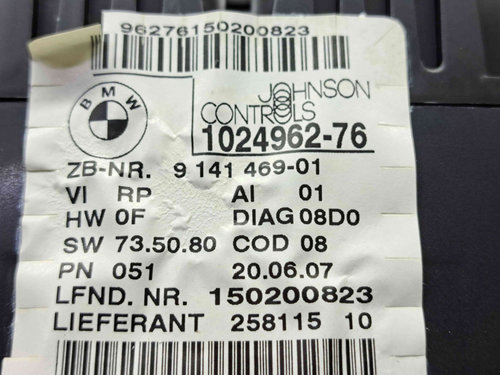 Ceas bord Bmw 1 (E81, E87) [Fabr 2004-2010] 9141469