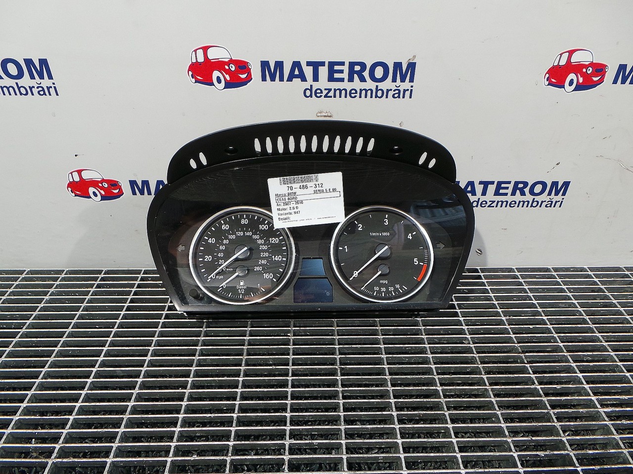 CEAS BORD BMW SERIA 5 E 60 2.0 D - (2007 2010)