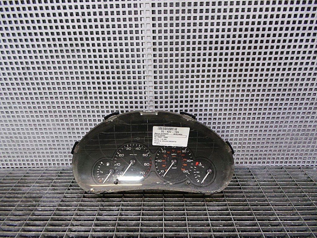 CEAS BORD CITROEN BERLINGO 1.6 HDI - (2002 2008)