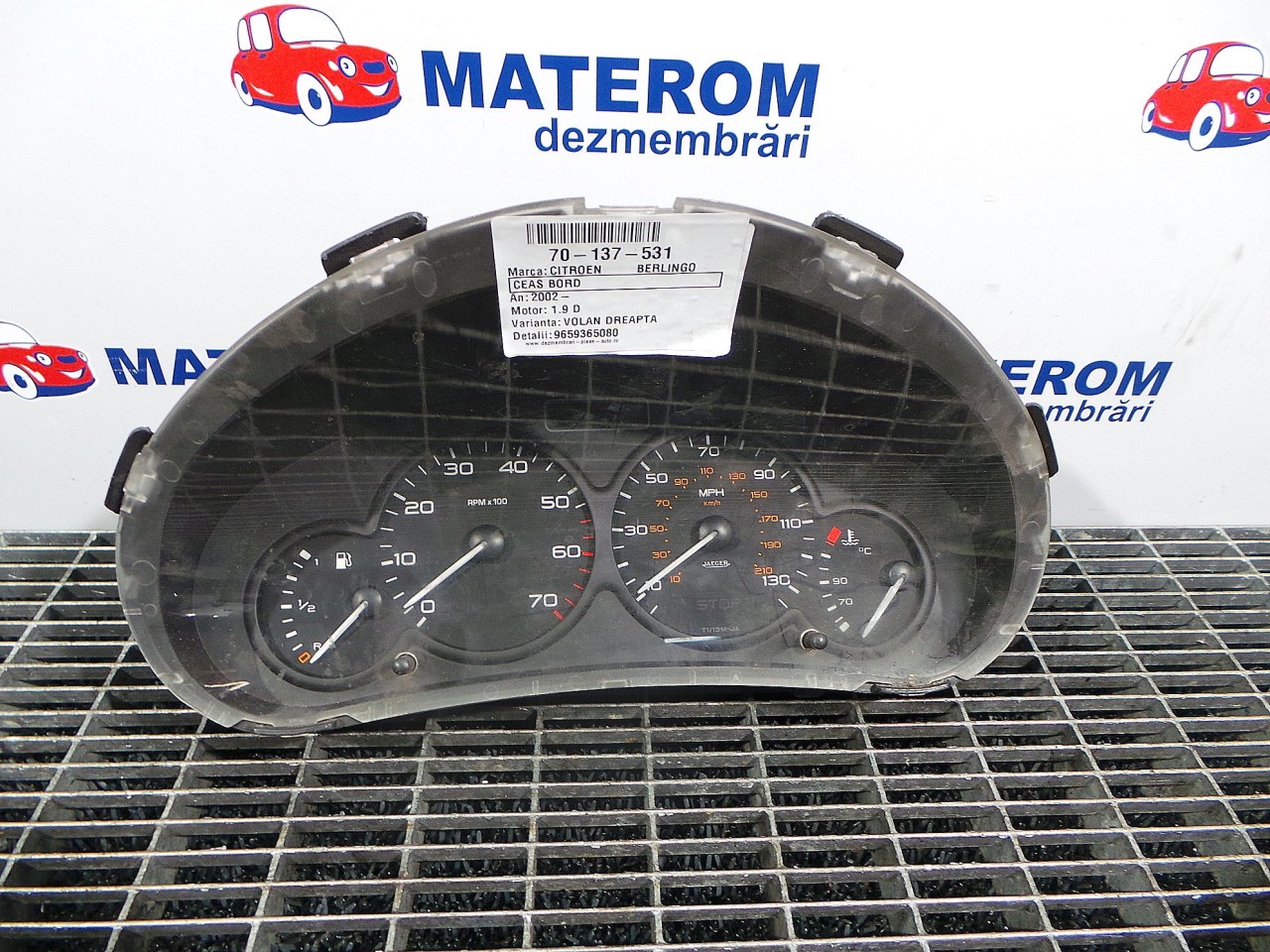 CEAS BORD CITROEN BERLINGO 1.9 D - (2002 2008)