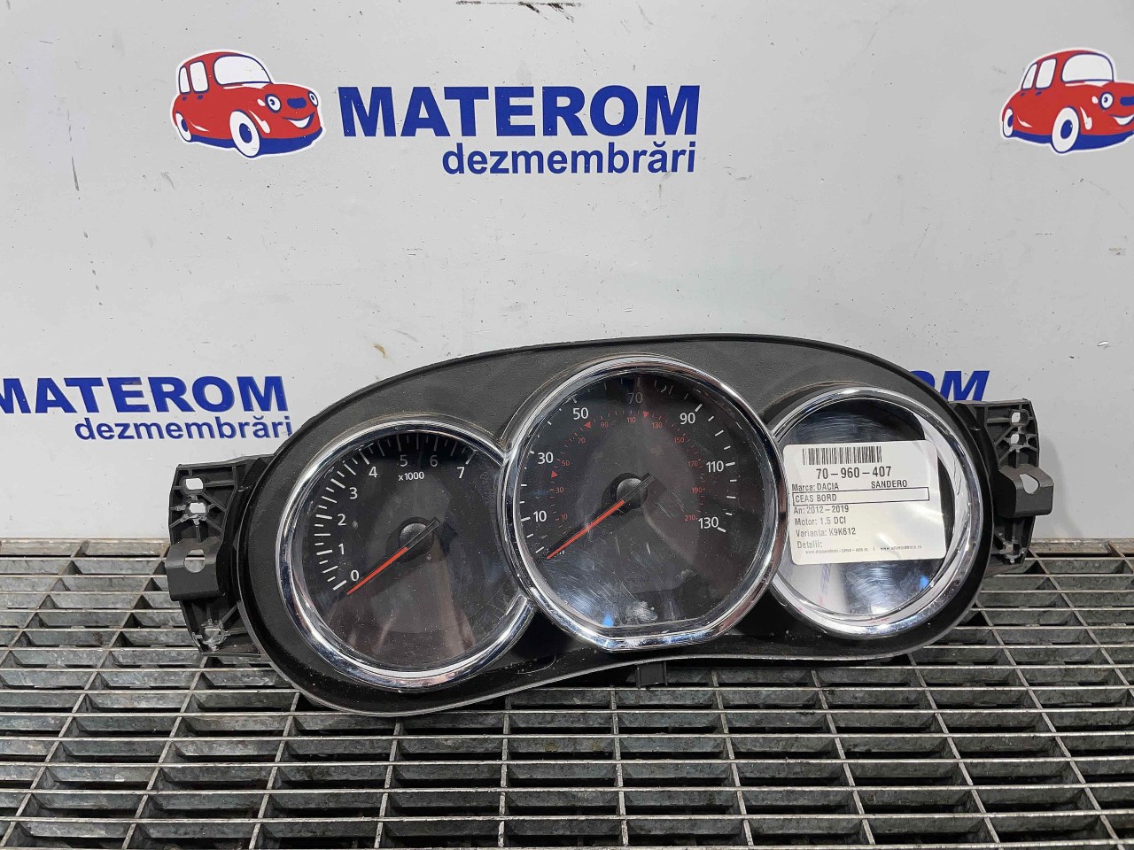 CEAS BORD DACIA SANDERO SANDERO 1.5 DCI - (2012 2019)