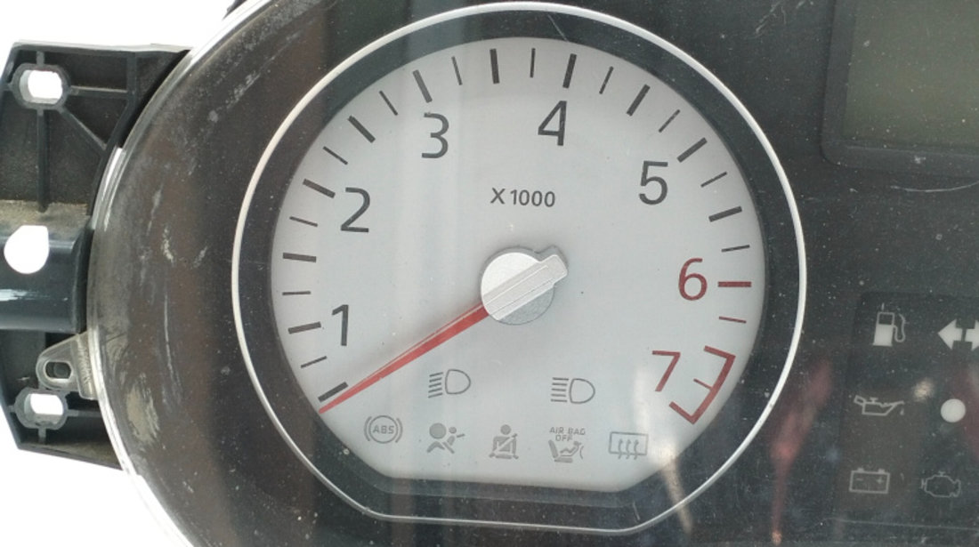 Ceas Bord Europa - Afisaj In Km,benzina Dacia LOGAN (LS) 2004 - 2012 216774992, 21677499-2, 216720407, 21672040-7