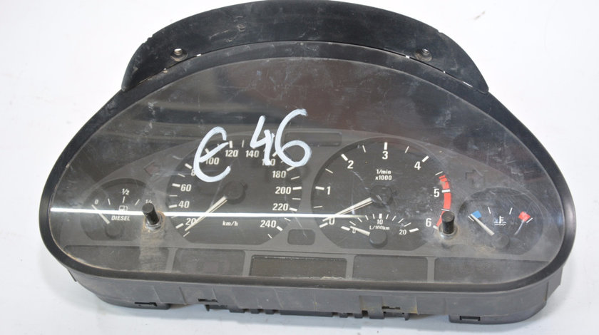 Ceas Bord Europa - Afisaj In Km BMW 3 (E46) 1998 - 2007 1036017005, 0263606265, 6906884