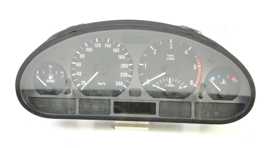 Ceas Bord Europa - Afisaj In Km,motorina BMW 3 (E46) 1998 - 2007 6906884, 6 906 884, 0263606265, 0 263 606 265, 03450511130557, 1031098005, 1 036 008 026, 1 036 017 005