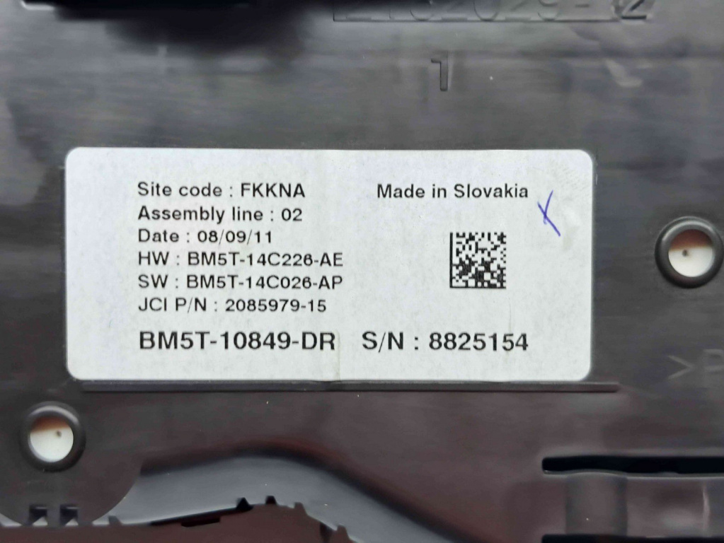 Ceas bord Ford C-Max 2 [Fabr 2010-2015] BM5T-10849-DR