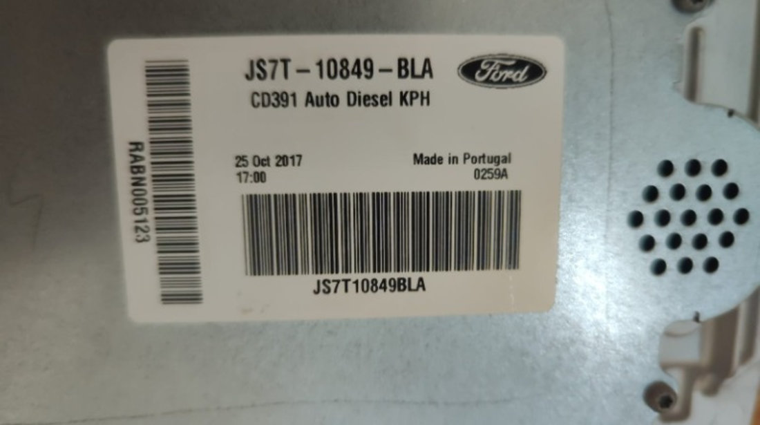 Ceas bord Ford Mondeo MK5 2.0 TDCI 4x4 179cp/132kw cod motor T8CC , ,an 2017 cod JS7T10849BLA