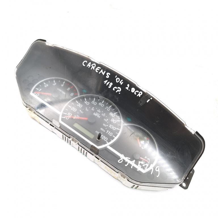 Ceas Bord / Instrument De Bord Anglia - Afisaj Mile Si Km,motorina Kia CARENS 2 (FJ) 2002 - 2006 Motorina OK2KN55430, 200399700K, 78819880, 78808740