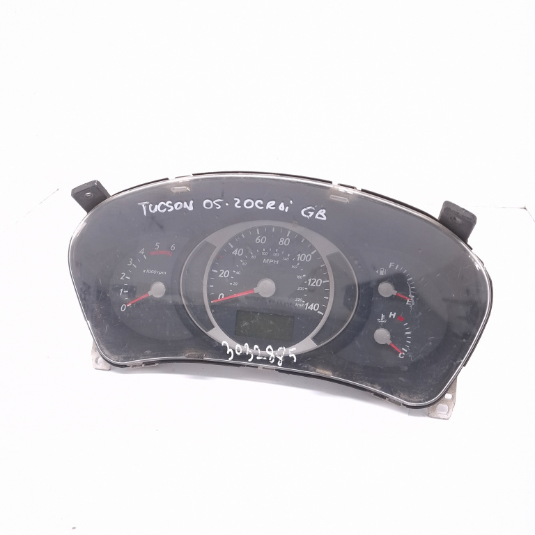 Ceas Bord / Instrument De Bord Anglia - Afisaj Mile Si Km,motorina Hyundai TUCSON (JM) 2004 - 2010 Motorina 940112E020, 200496500H, 20050202, 2004-96500H