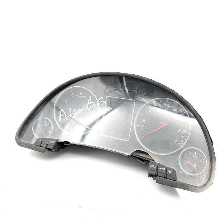 Ceas Bord / Instrument De Bord Audi A4 B6 (8E) 2000-2004 Europa - Afisaj In Km 8E0920900H, 0263626021, 2116260889, 1036901830