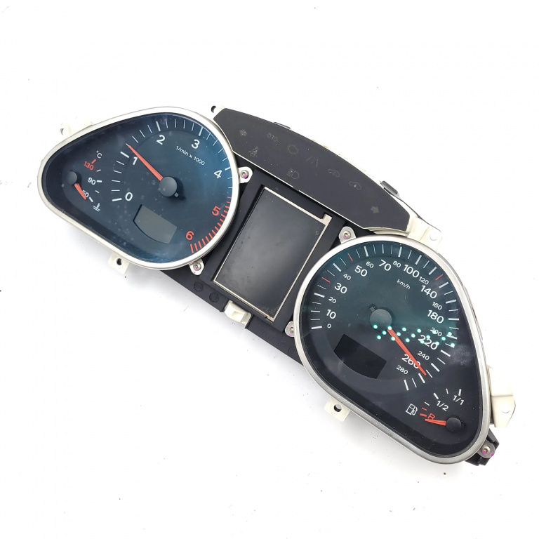 Ceas Bord / Instrument De Bord Audi Q7 (4L) 2006-2015 3.0 Tdi Bug Motorina Europa - Afisaj In Km Motorina 4L0920930T, 4F0910930C, 503001726800, 503.001.726.800, 0055006, 6Ei721D77 Magneti Marelli