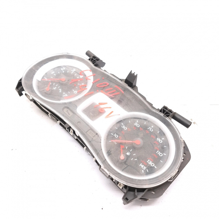 Ceas Bord / Instrument De Bord Benzina,Anglia - Afisaj Mile Si Km Renault CLIO 3 2005 - 2012 Benzina 8200628777G, 2RPF10A855AE, UDJB121575, 8200628777--G, VP5RQF14B115BK3