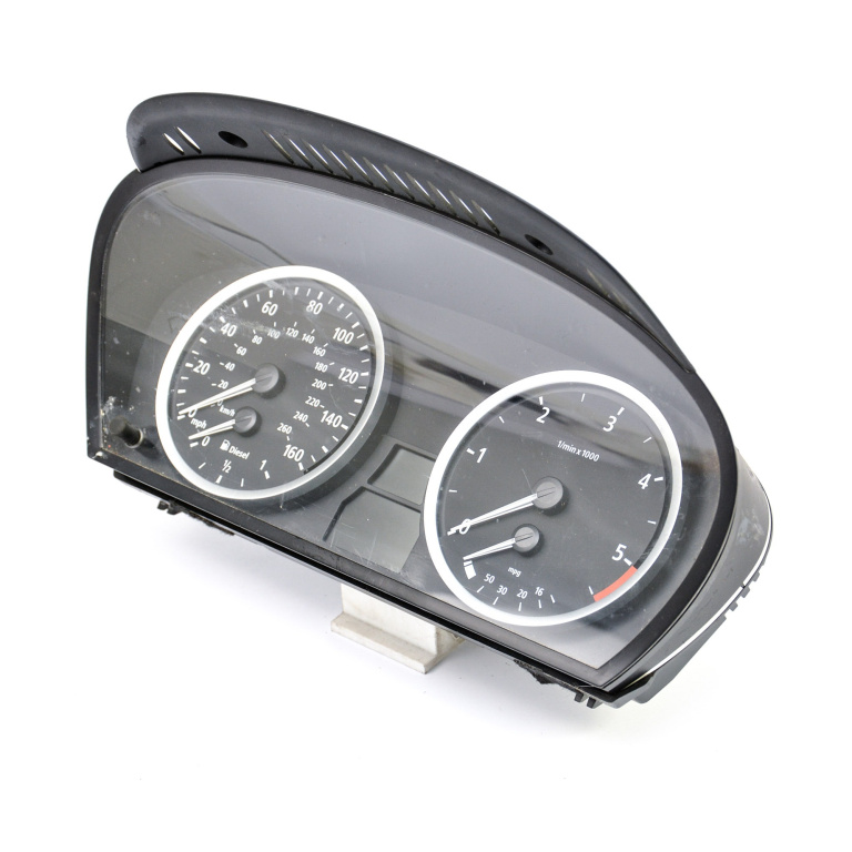 Ceas Bord / Instrument De Bord Bmw 5 (E60, E61) 2003-2010 525 D Motorina Anglia - Afisaj Mile Si Km 6945634 Vdo