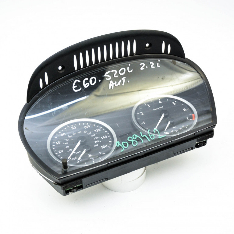 Ceas Bord / Instrument De Bord Bmw 5 (E60, E61) 2003-2010 520 I Benzina Anglia - Afisaj Mile Si Km 6944119
